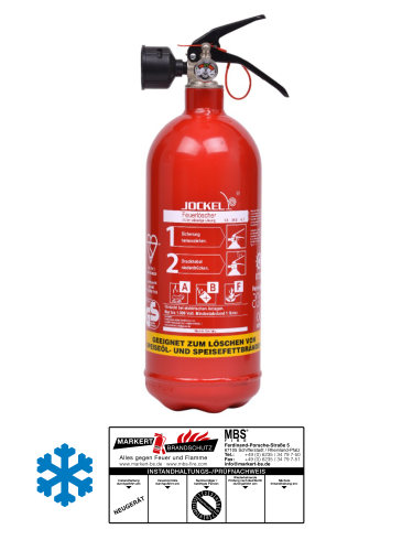 Jockel F2JM5 DH - Dauerdruck-Fettbrand-Feuerlöscher ABF, 2L, EN3